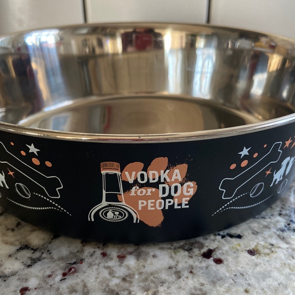 COPY - COPY - Tito’s Vodka dog bowl